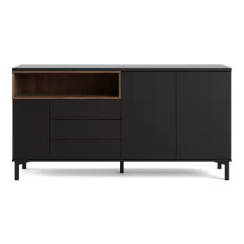 Comoda Tvilum Roomers, negru imagine