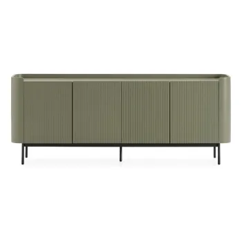 Comoda verde 200x80x40 cm Willa - MOME imagine