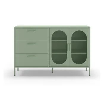 Comoda verde-menta 140x90 cm Diora - Marckeric imagine