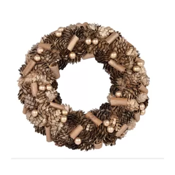 Coronita de Craciun o 26 cm - Ego Dekor imagine