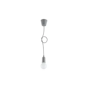 Corp de iluminat gri o 5 cm Rene - Nice Lamps imagine