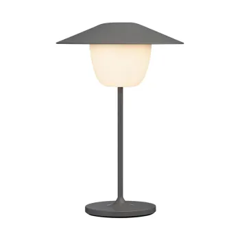 Corp de iluminat pentru exterior LED portabil cu intensitate reglabila cu USB o 14 cm Ani Lamp Mini - Blomus imagine