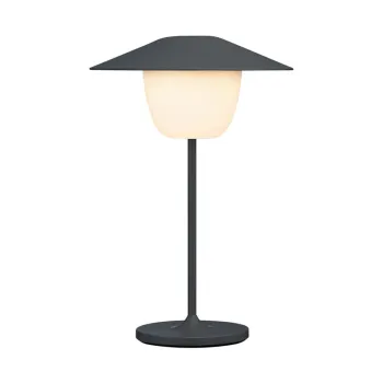 Corp de iluminat pentru exterior LED portabil cu intensitate reglabila cu USB o 14 cm Ani Lamp Mini - Blomus imagine