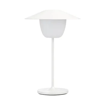 Corp de iluminat pentru exterior LED portabil cu intensitate reglabila cu USB o 14 cm Ani Lamp Mini - Blomus imagine