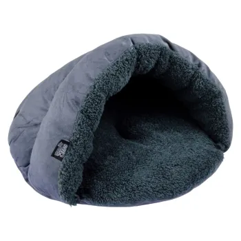 Cort animale gri inchis pentru pisici 22x45 cm - Love Story imagine