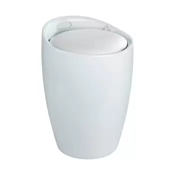 Cos de rufe /taburet Wenko Candy, 20 l, alb imagine