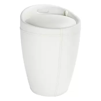 Cos de rufe taburet Wenko Candy Look, alb, 20 l imagine