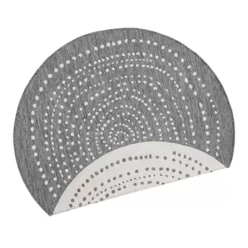 Covor adecvat pentru exterior NORTHRUGS Bali, O 200 cm, gri imagine