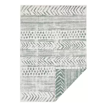 Covor adecvat pentru exterior NORTHRUGS Biri, 120 x 170 cm, verde-crem imagine