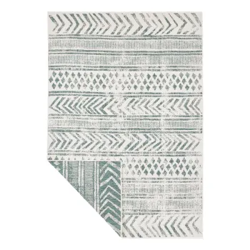 Covor adecvat pentru exterior NORTHRUGS Biri, 160 x 230 cm, verde-crem imagine