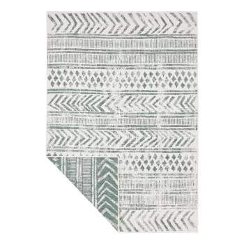 Covor adecvat pentru exterior NORTHRUGS Biri, 80 x 150 cm, verde-crem imagine