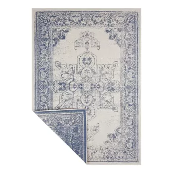 Covor adecvat pentru exterior NORTHRUGS Borbon, 160 x 230 cm, albastru-crem imagine