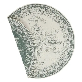Covor adecvat pentru exterior NORTHRUGS Borbon, o 200 cm, verde-crem imagine