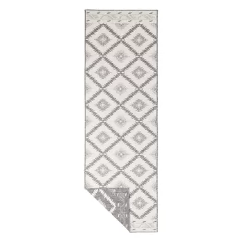 Covor adecvat pentru exterior NORTHRUGS Malibu, 80 x 250 cm, gri-crem imagine