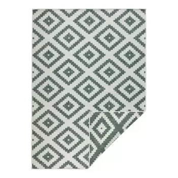 Covor adecvat pentru exterior NORTHRUGS Malta, 80 x 150 cm, verde - crem imagine