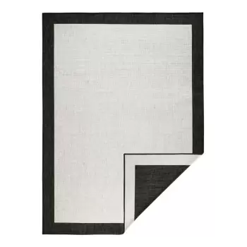 Covor adecvat pentru exterior NORTHRUGS Panama, 160 x 230 cm, negru - crem imagine