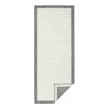Covor adecvat pentru exterior NORTHRUGS Panama, 80 x 250 cm, gri-crem imagine