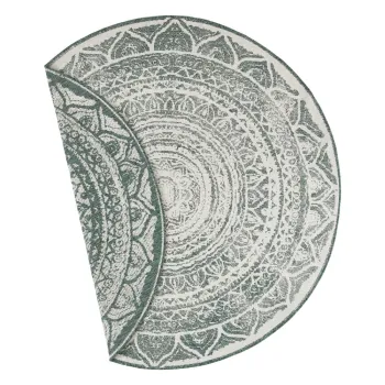 Covor adecvat pentru exterior NORTHRUGS Siruma, o 200 cm, verde-crem imagine