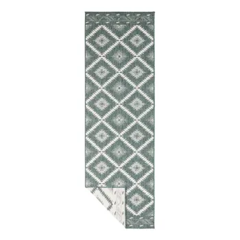Covor adecvat pentru exterior NORTHRUGS Twin, 350 x 80 cm, verde-crem imagine