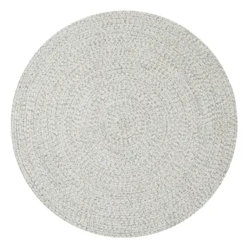 Covor alb/bej rotund de exterior o 200 cm - NORTHRUGS imagine