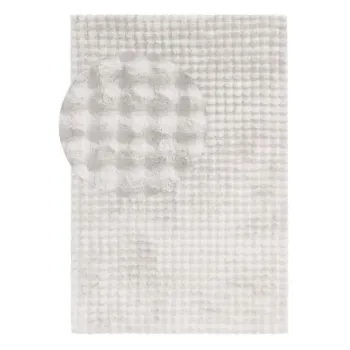 Covor alb lavabil 150x230 cm Bubble White - Mila Home imagine
