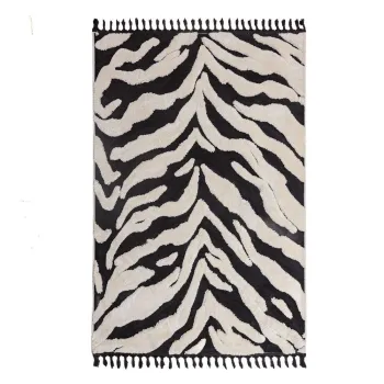 Covor alb-negru 200x300 cm Esra Zebra aEURFlair Rugs imagine