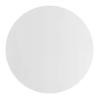 Covor alb rotund o 120 cm Joy 1400 - Ayyildiz Carpets imagine