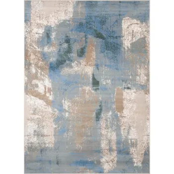 Covor albastru 160x230 cm Sensi Zashi - FD imagine