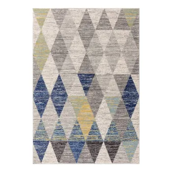 Covor albastru 80x150 cm Muse Harlequin Blue - Asiatic Carpets imagine