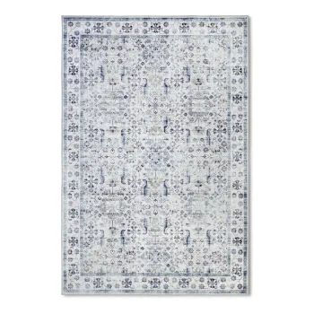 Covor albastru deschis 160x230 cm Saveh Cream Blue - Elle Decoration imagine