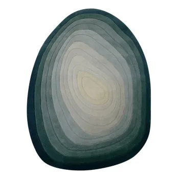 Covor albastru din lana 160x230 cm Puddle Ombre Wool - Flair Rugs imagine