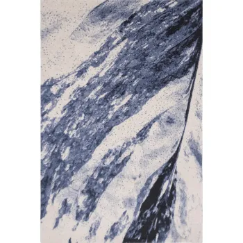 Covor albastru din lana 160x240 cm Albo - Agnella imagine