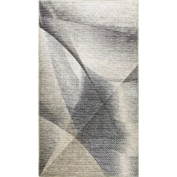 Covor albastru/gri deschis lavabil 50x80 cm - Vitaus imagine