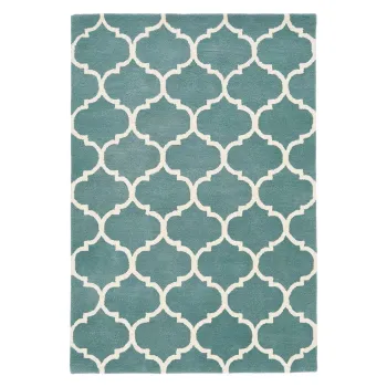 Covor albastru handmade din lana 80x150 cm Albany - Asiatic Carpets imagine