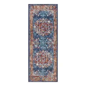 Covor albastru inchis de tip traversa 80x240 cm Orient Maderno - Hanse Home imagine
