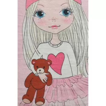 Covor antiderapant pentru copii Chilai Best Friend, 140 x 190 cm imagine