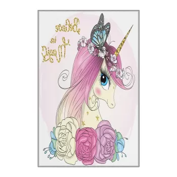 Covor antiderapant pentru copii Conceptum Hypnose Unicorn, 180 x 280 cm imagine