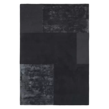 Covor Asiatic Carpets Tate Tonal Textures, 200 x 290 cm, antracit imagine