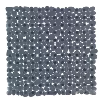 Covor baie anti-alunecare Wenko Paradise, 54 x 54 cm, gri antracit imagine