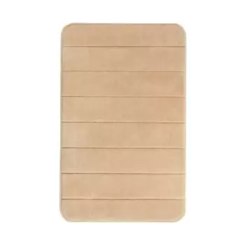 Covor baie cu spuma de memorie Wenko, 80 x 50 cm, bej imagine