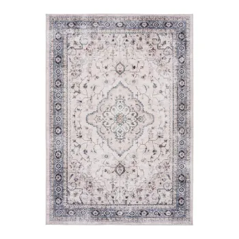 Covor bej/albastru prafuit 160x230 cm Havana - House Nordic imagine