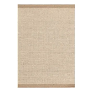 Covor bej-crem tesut manual din lana 200x290 cm Lima Sand - Asiatic Carpets imagine