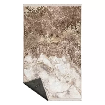 Covor bej de tip traversa 80x200 cm - Mila Home imagine