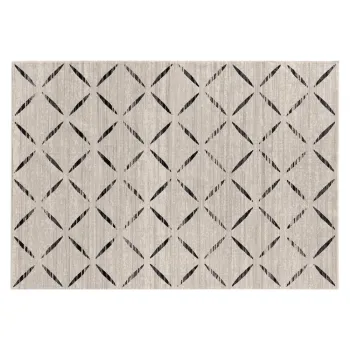 Covor bej din amestec de bumbac 68x110 cm Modesto - douceur d'interieur imagine