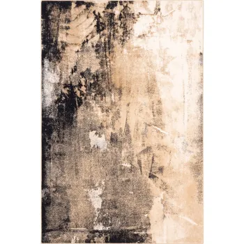 Covor bej din lana 133x180 cm Eddy - Agnella imagine