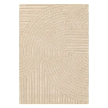 Covor bej din lana 160x230 cm Hague - Asiatic Carpets imagine