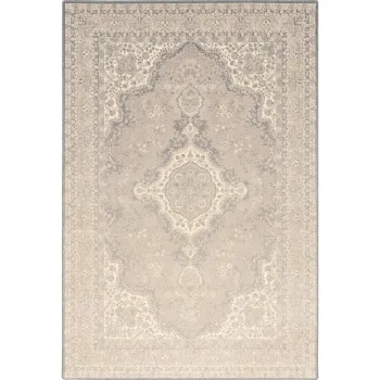 Covor bej din lana 160x240 cm William - Agnella imagine