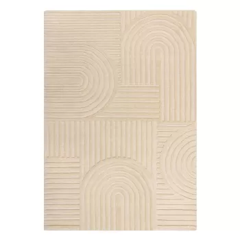 Covor bej din lana 200x290 cm Zen Garden - Flair Rugs imagine