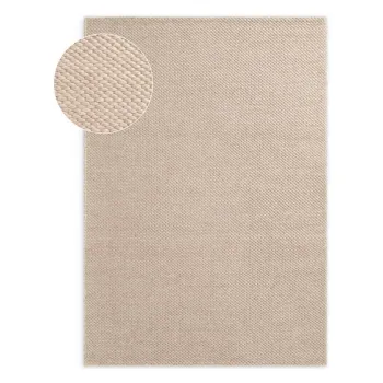 Covor bej E>esut manual din lAcnA160x230 cm Lyon Beans aEURElle Decoration imagine