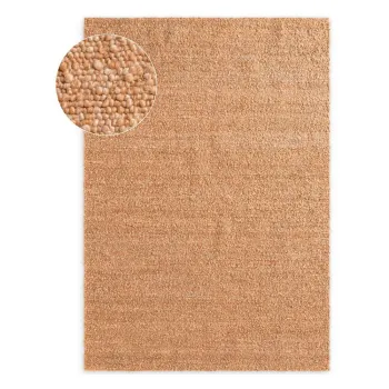 Covor bej E>esut manual din material bouclA(C) 120x170 cm Notting Hill Portobello aEURTed Baker imagine